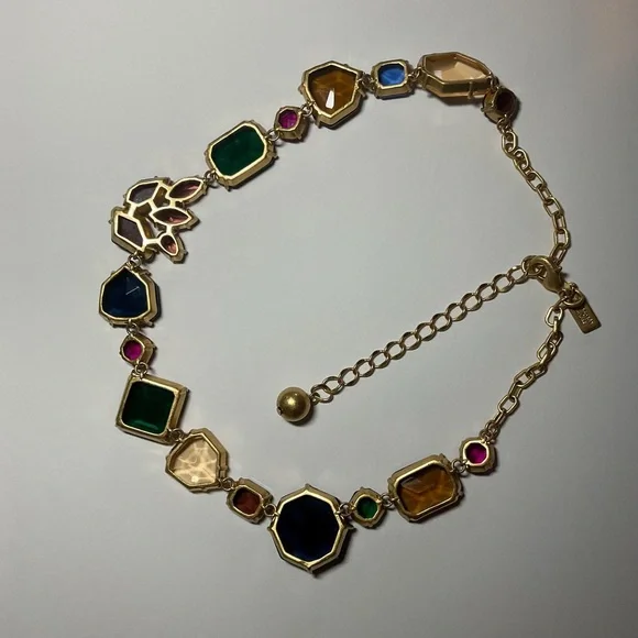 Kate Spade Perfectly Imperfect Stone Mixed Stone Crystal Necklace [RareVintage.] - Picture 14 of 15